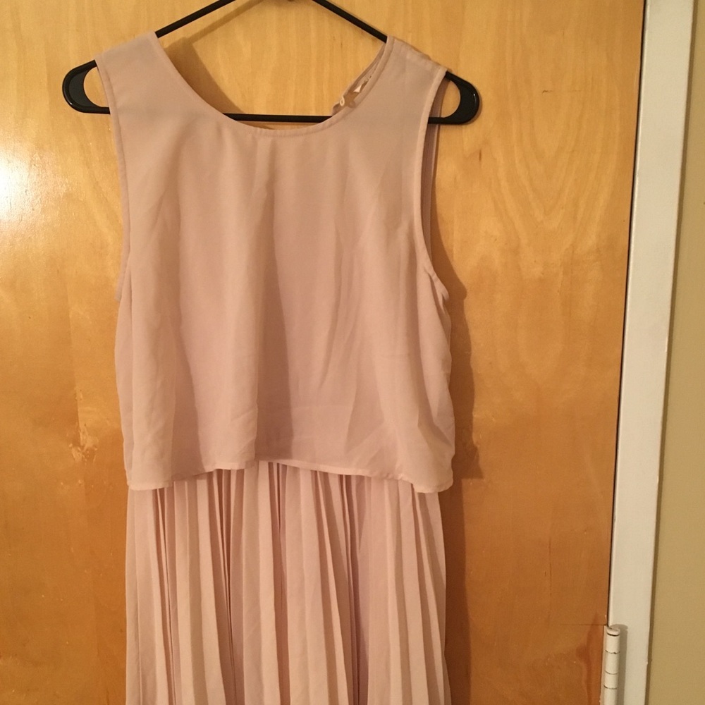 Cute powder pink dress